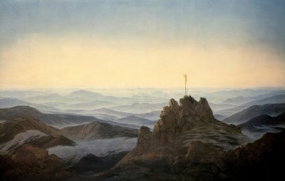 Morning in the Giant Mountains by Caspar David Friedrich